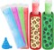 50-Pack Freezer Pop Bags Set – Disposable Ice Popsicle Molds with 2 Popsicle Holders for Kids, Zip-Seal Bags for Healthy Snacks, Yogurt Tubes, Juice, and Fruit Smoothie Popsicles